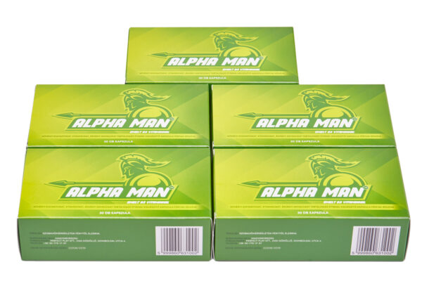 Rendelj 5 doboz Alpha Mant, és ingyen kiszállítjuk Neked külföldre!